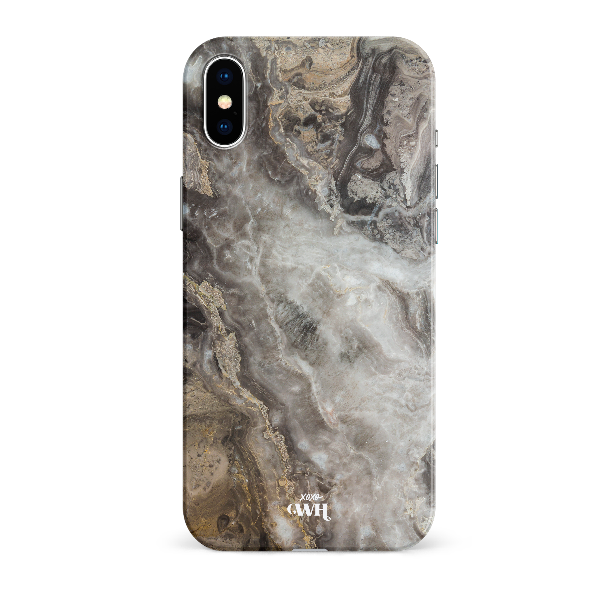 xoxo Wildhearts - Marble Grey River - iPhone X/XS