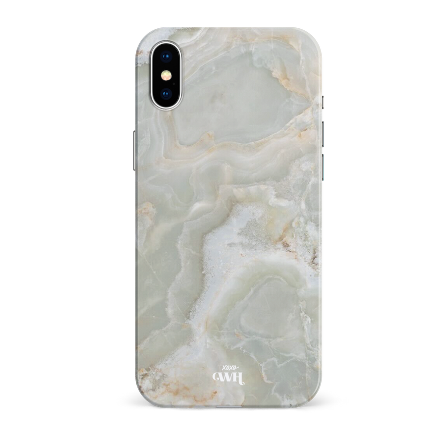 xoxo Wildhearts - Marble Green illusion - iPhone X/XS