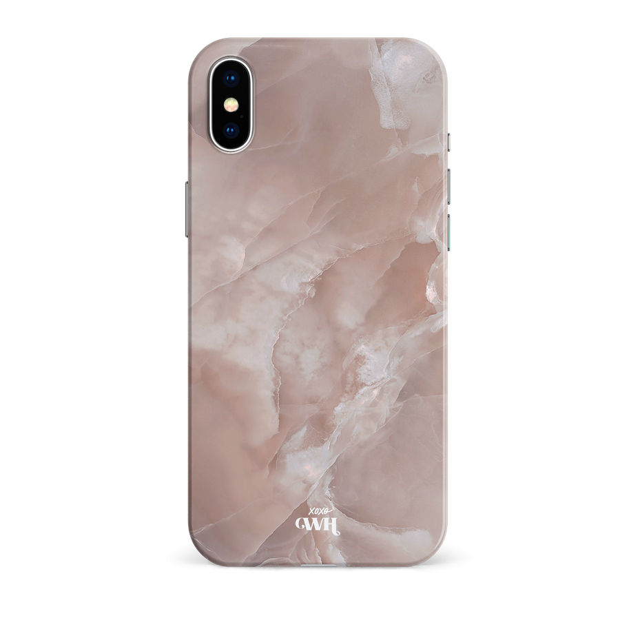 xoxo Wildhearts - Marble Brown Sugar - iPhone X/XS