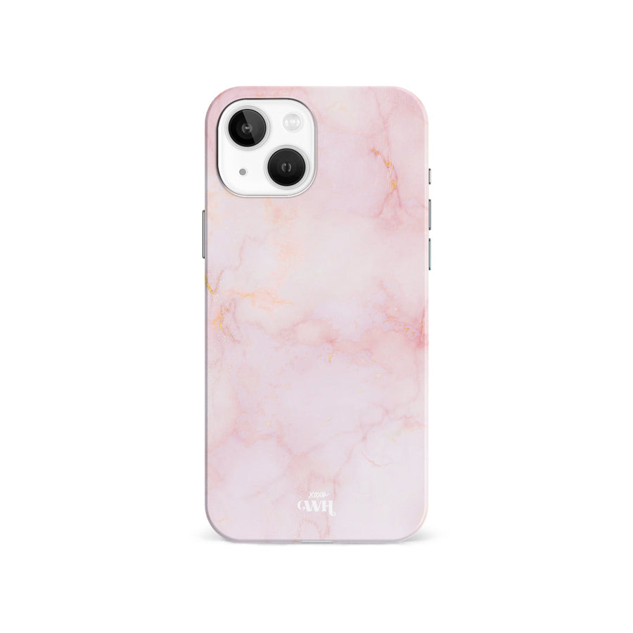Marble Dusty Pink - iPhone 14 Plus