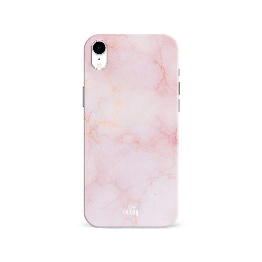 Marble Dusty Pink - iPhone XR