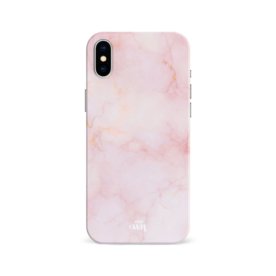 xoxo Wildhearts - Marble Dusty Pink - iPhone X/XS