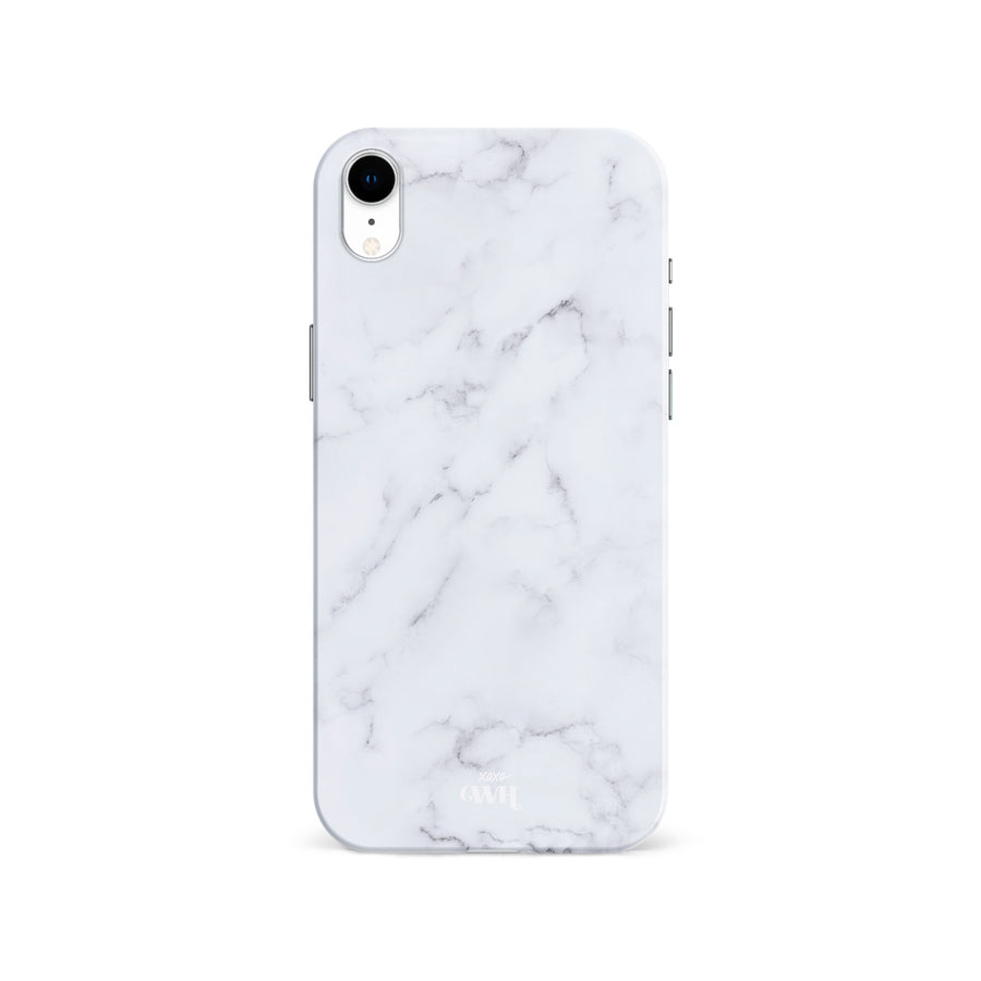 Blanc en marbre - iPhone XR