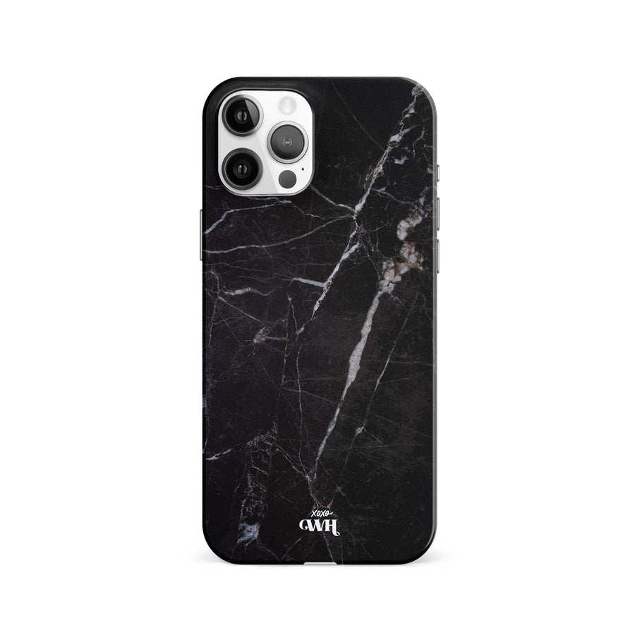 Marble Black Mood - iPhone 12 Pro