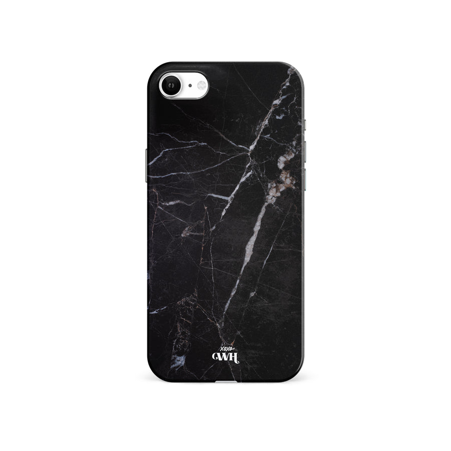 xoxo Wildhearts - Marble Black Mood - iPhone 7/8/SE