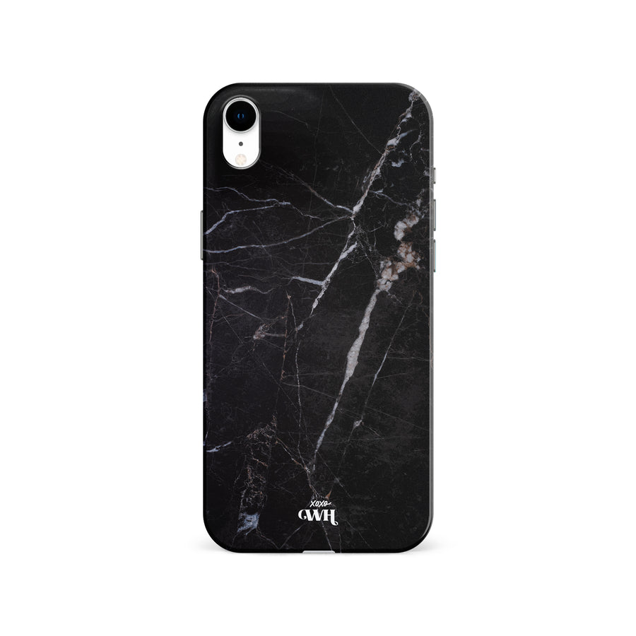 Marmor schwarz Stimmung - iPhone XR