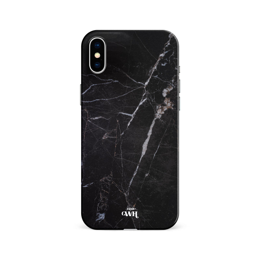 Marble Black Mood - iPhone X/XS