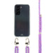 Samsung Galaxy S21 Plus - Purple Fever Transparant Cord Case