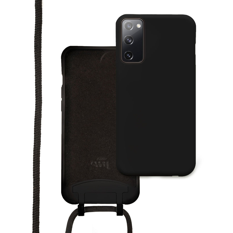 xoxo Wildhearts - Samsung Galaxy S20 FE - Forever Black Cord Case