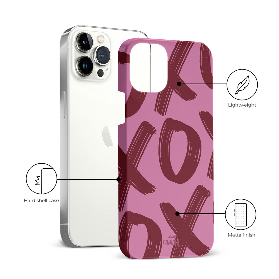 xoxo Wildhearts - Can't Talk Now Pink - iPhone 12 Pro Max