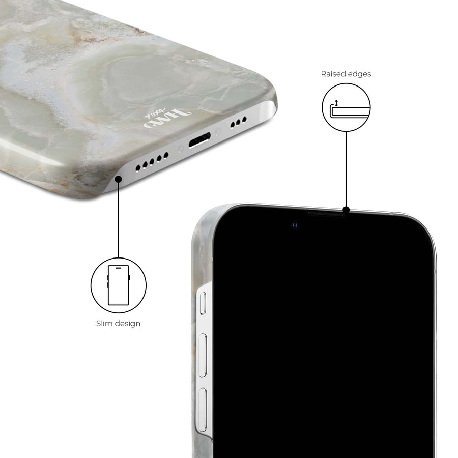 Marmorgrüne Illusion - iPhone 12 Pro Max