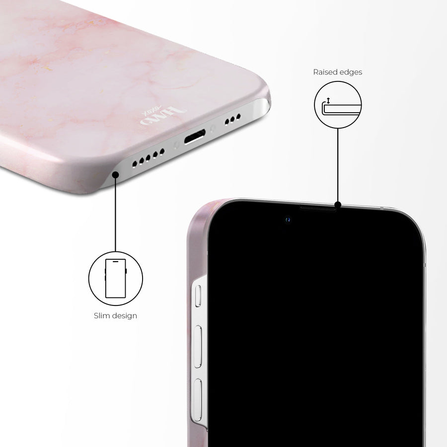 xoxo Wildhearts - Marble Dusty Pink - iPhone 11
