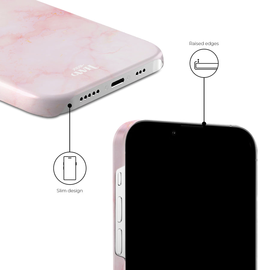 Marbre poussiéreux rose - iPhone 13 Pro Max