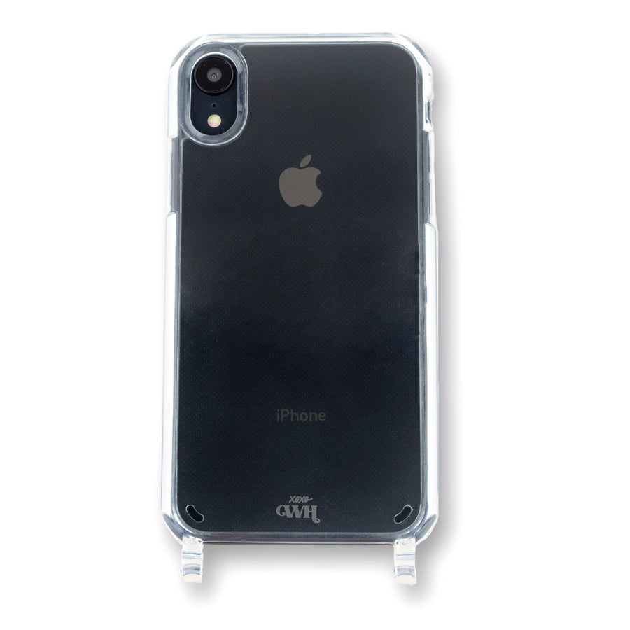 iPhone XR - Phone Cord Case (no cord) Transparant Case