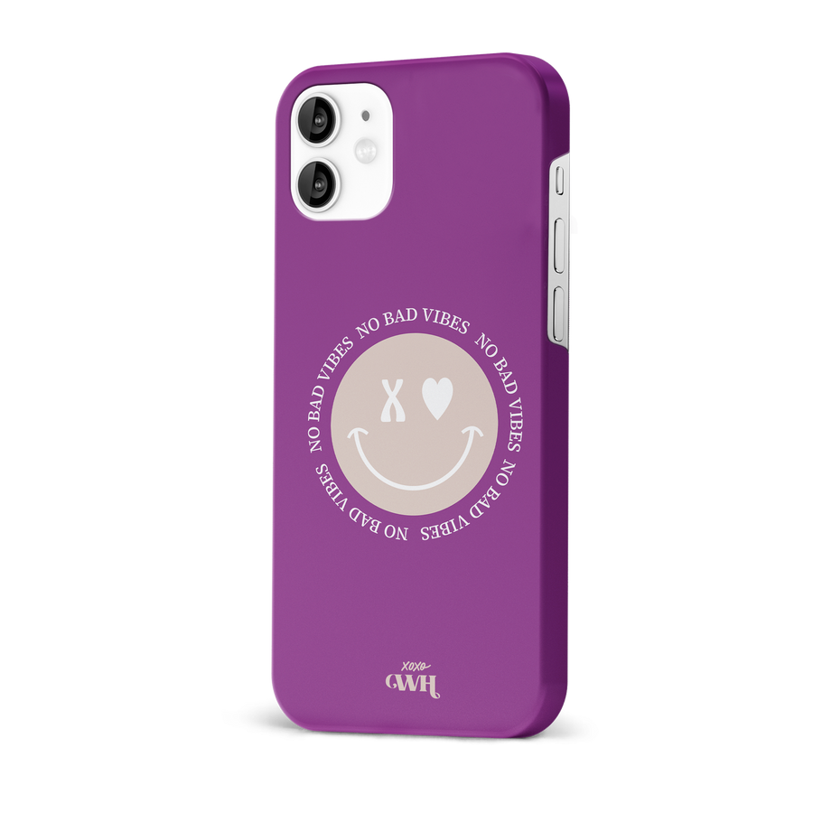 xoxo Wildhearts - No Bad Vibes Purple - iPhone 11