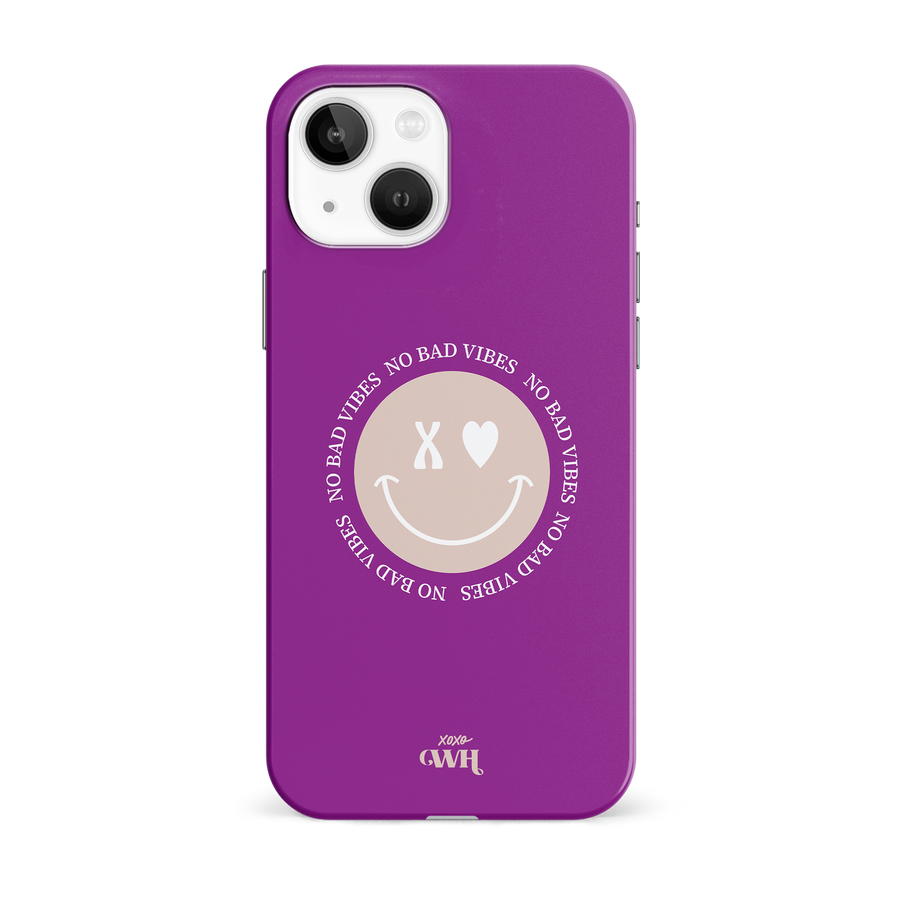 xoxo Wildhearts - No Bad Vibes Purple - iPhone 14 Plus