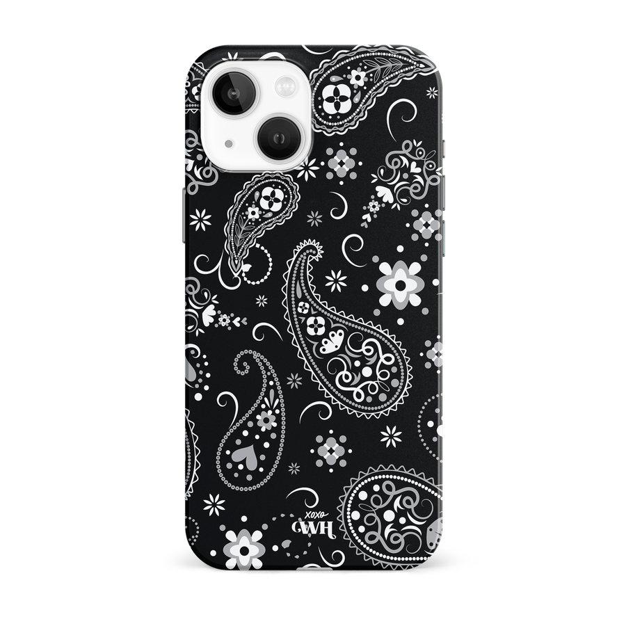 xoxo Wildhearts - Paisley Dawn Black - iPhone 14