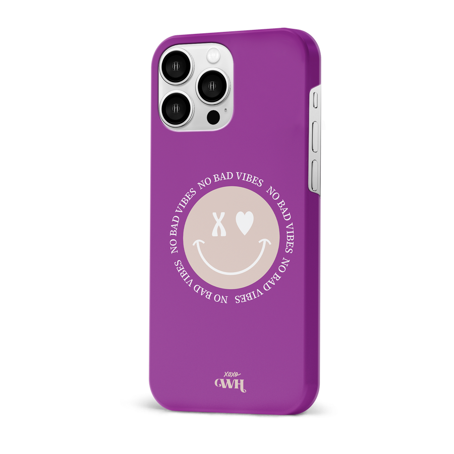 xoxo Wildhearts - No Bad Vibes Purple - iPhone 14 Pro