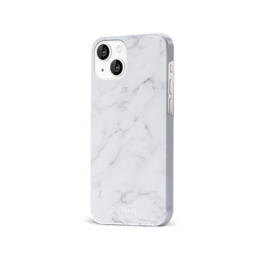 Marble White Lies - iPhone 14 Plus