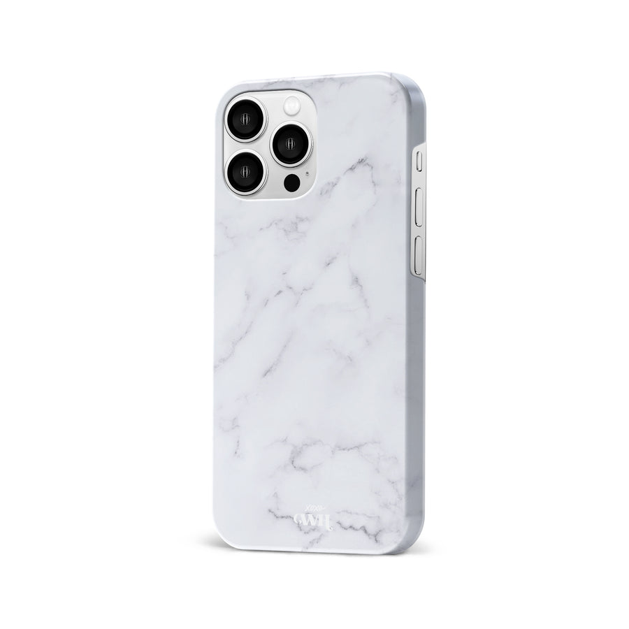 xoxo Wildhearts - Marble White Lies - iPhone 13 Pro Max