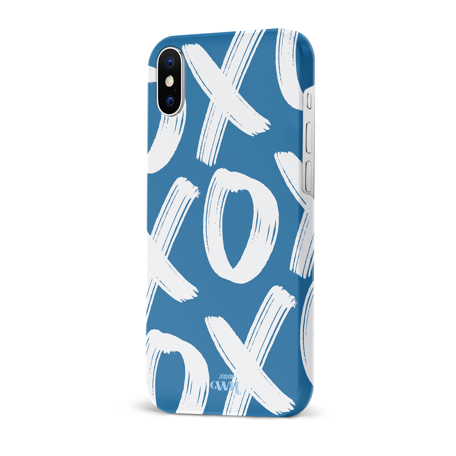 xoxo Wildhearts - Can't Talk Now Blue - iPhone X/XS