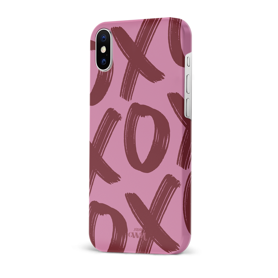 xoxo Wildhearts - Can't Talk Now Pink - iPhone X/XS
