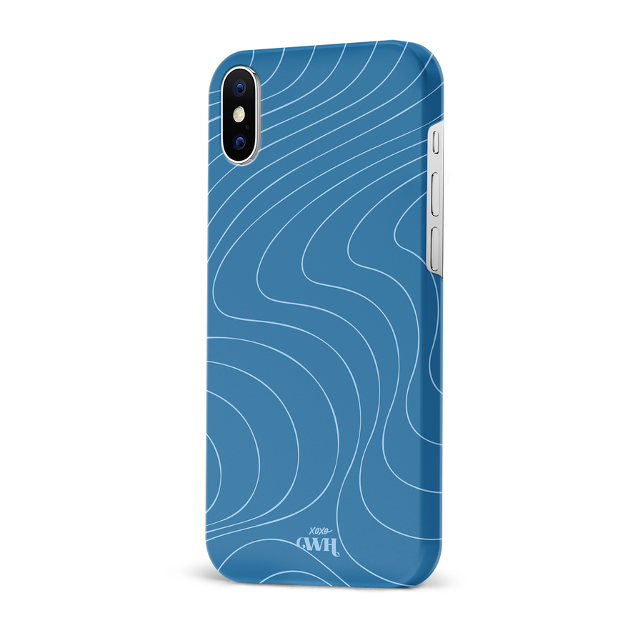 xoxo Wildhearts - Catching Flights Blue - iPhone X/XS