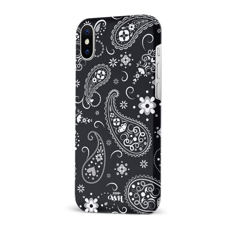 Paisley Dawn Black - iPhone X/XS