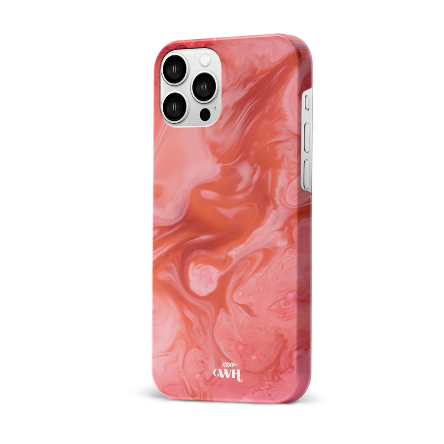 xoxo Wildhearts - Marble Red Lips - iPhone 11 Pro Max