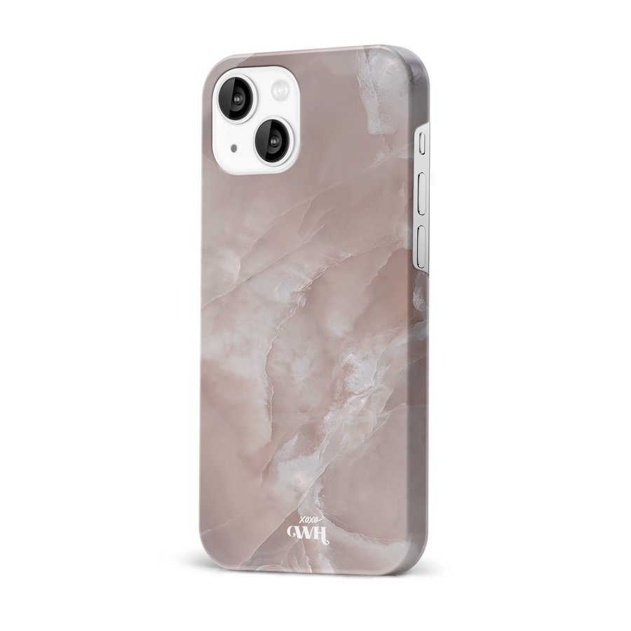 xoxo Wildhearts - Marble Brown Sugar - iPhone 14