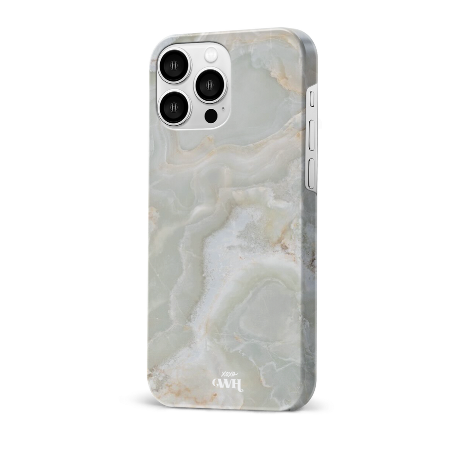Illusion verte en marbre - iPhone 14 Pro