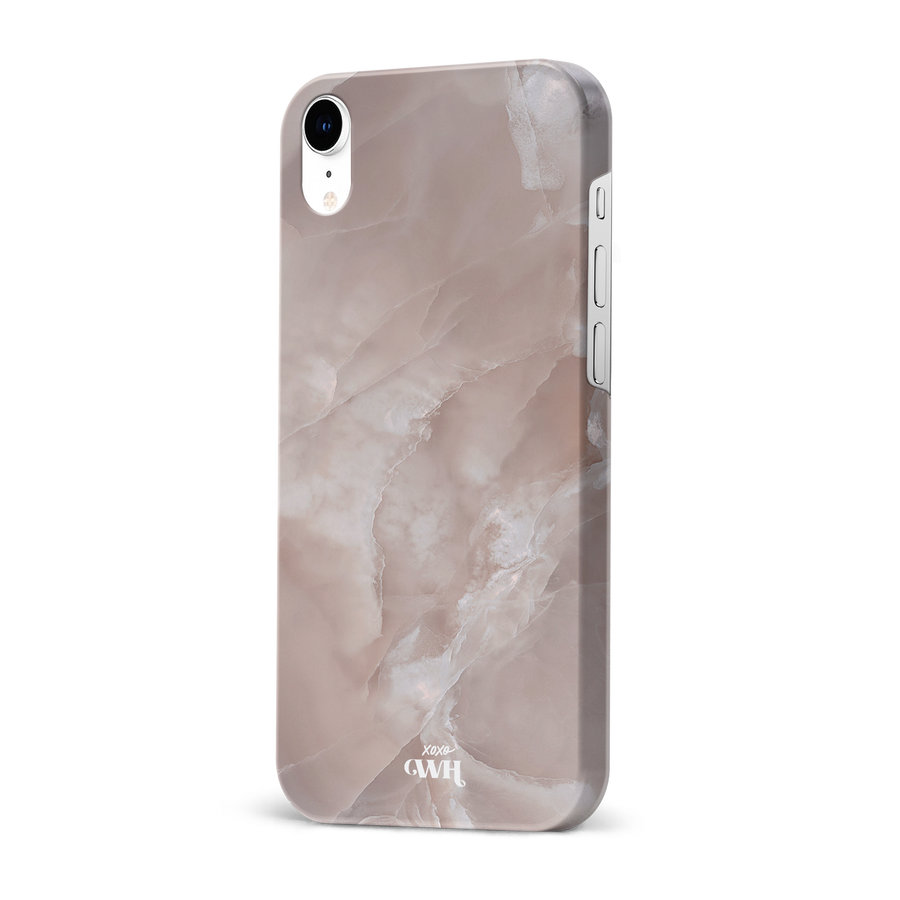 xoxo Wildhearts - Marble Brown Sugar - iPhone XR
