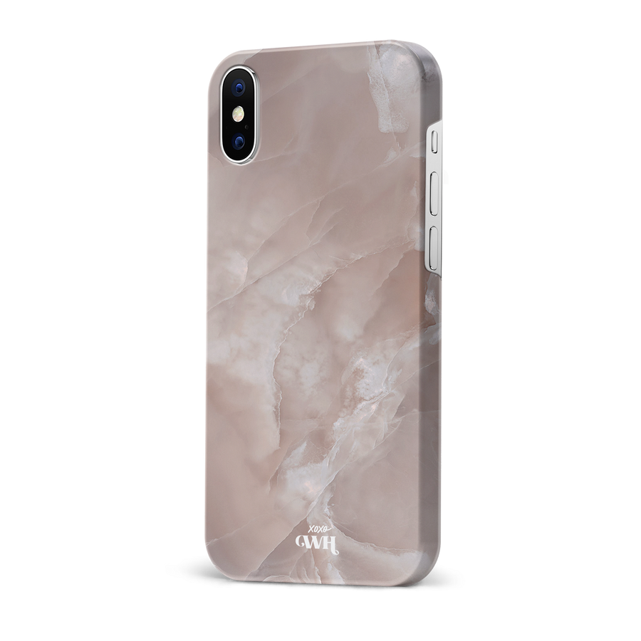 xoxo Wildhearts - Marble Brown Sugar - iPhone X/XS