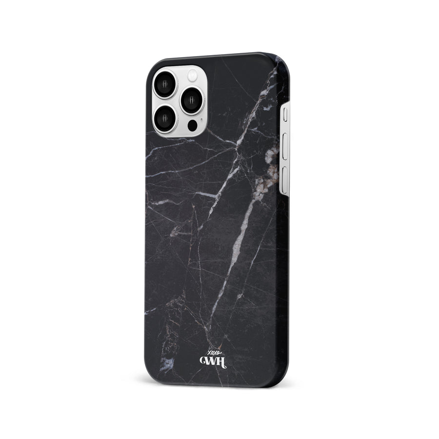 xoxo Wildhearts - Marble Black Mood - iPhone 12 Pro Max