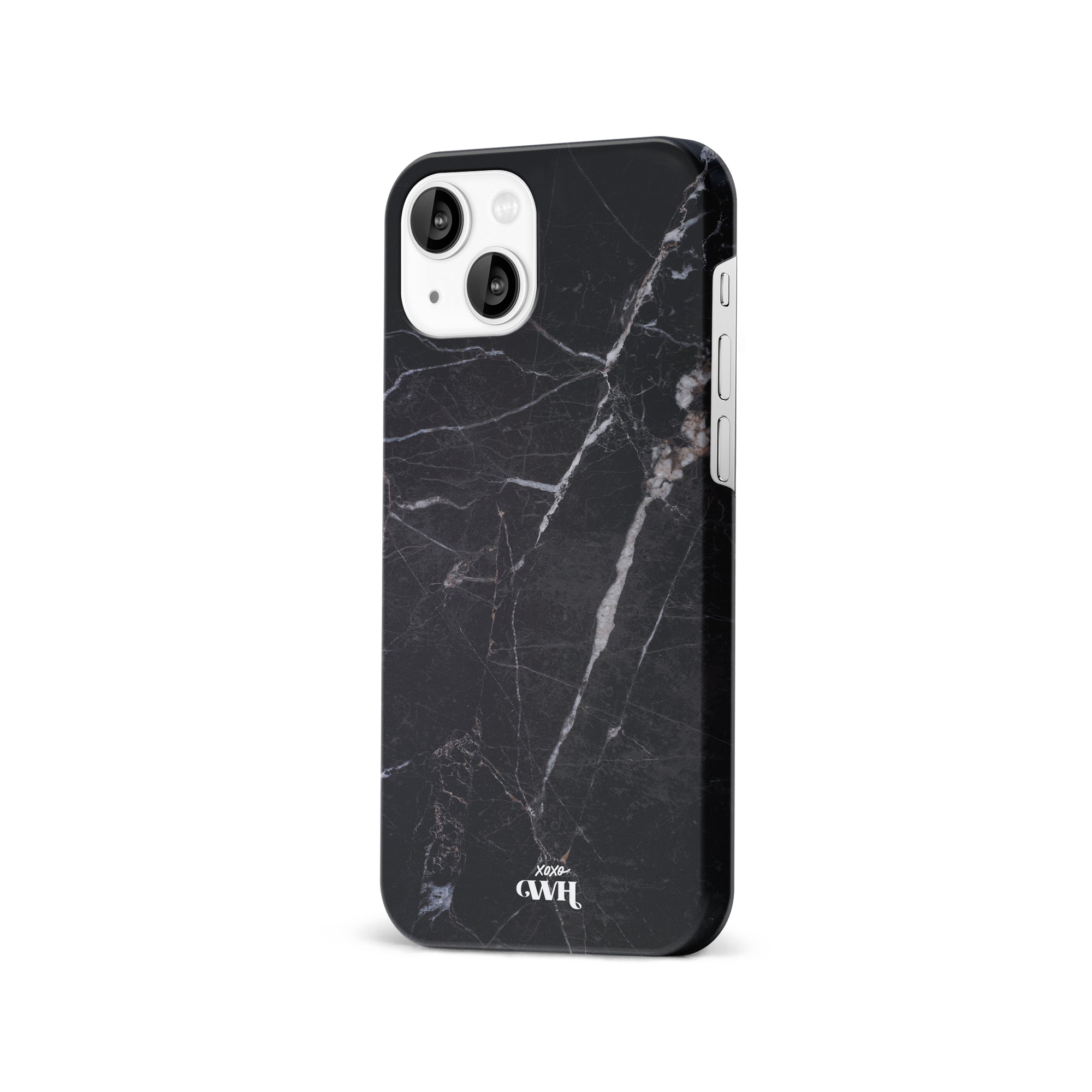 xoxo Wildhearts - Marble Black Mood - iPhone 14 Plus