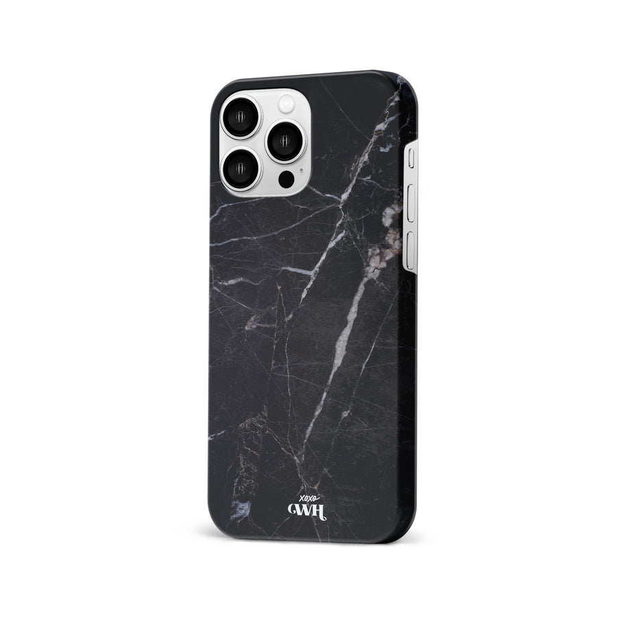 xoxo Wildhearts - Marble Black Mood - iPhone 13 Pro Max