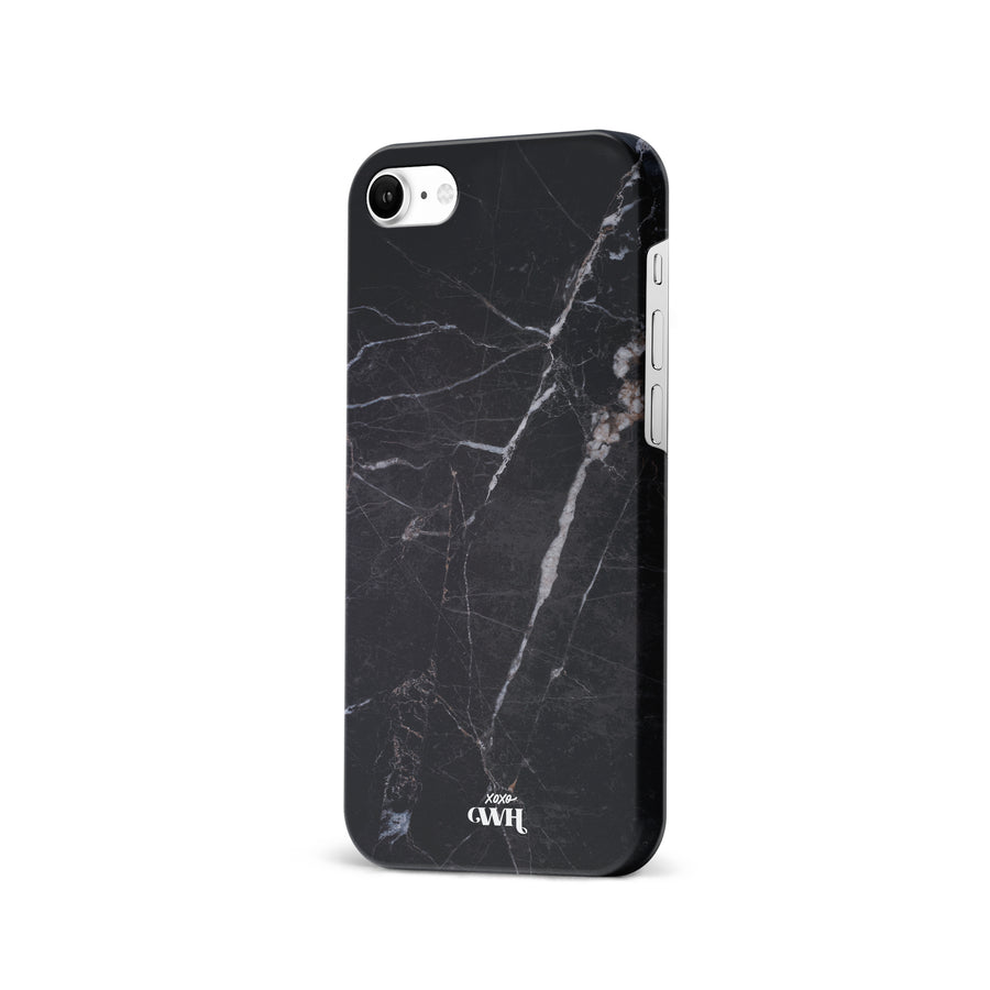 xoxo Wildhearts - Marble Black Mood - iPhone 7/8/SE