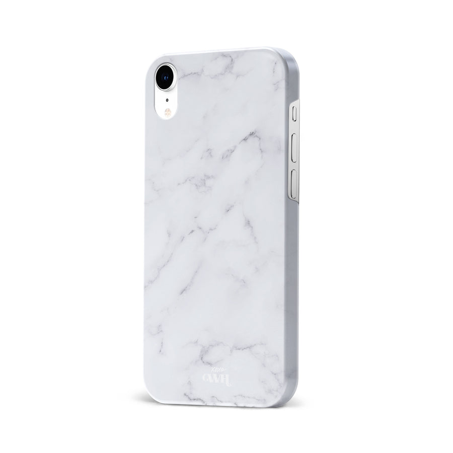 Marble White Lies - iPhone XR