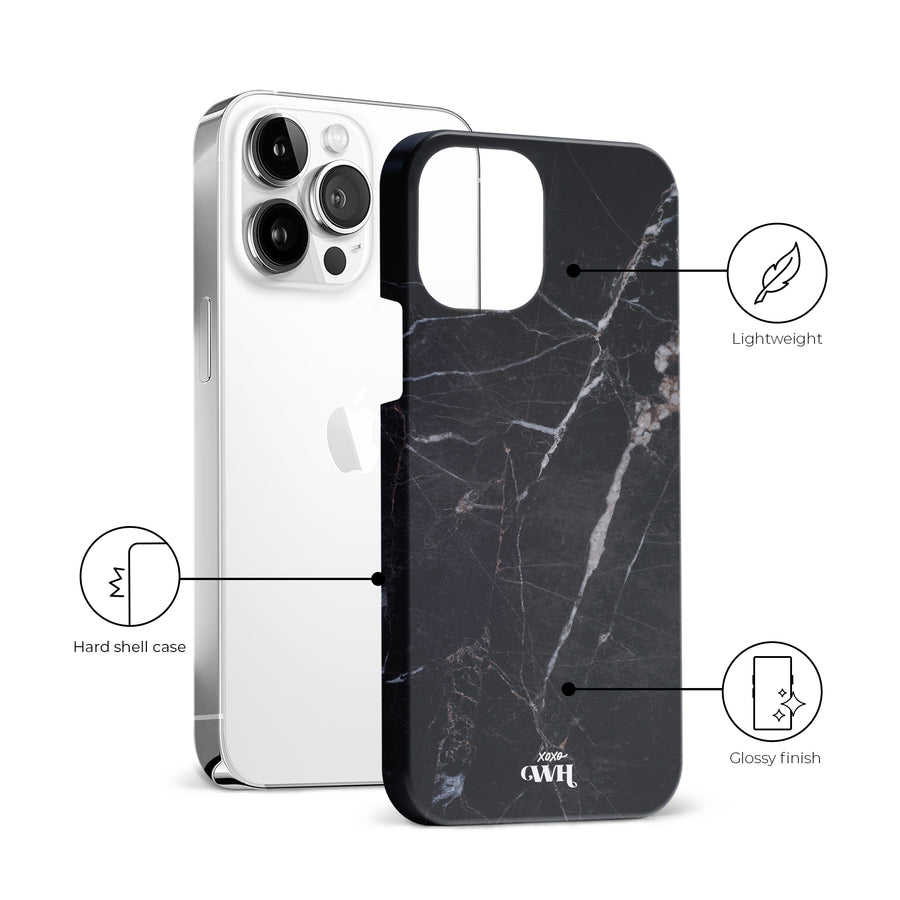 Humeur noire en marbre - iPhone 13 Pro Max
