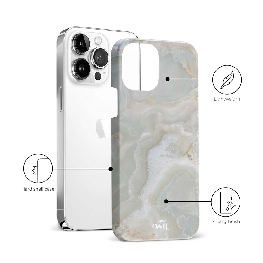 xoxo Wildhearts - Marble Green illusion - iPhone 13 Pro Max
