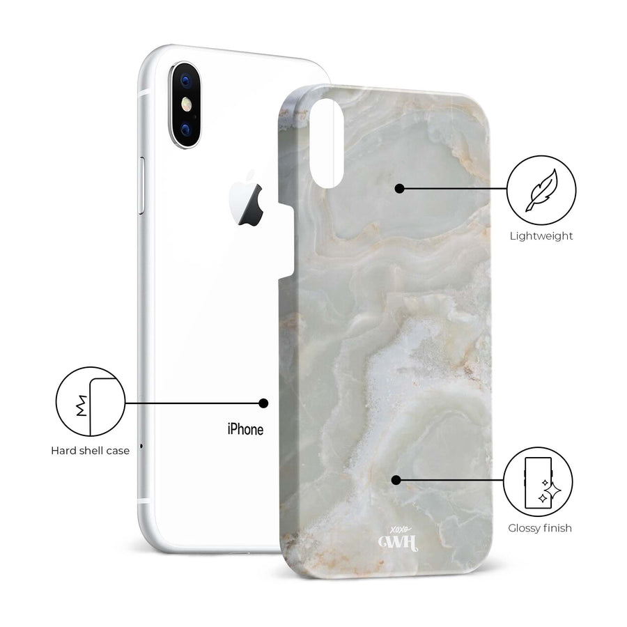 Marmorgrüne Illusion - iPhone X/XS