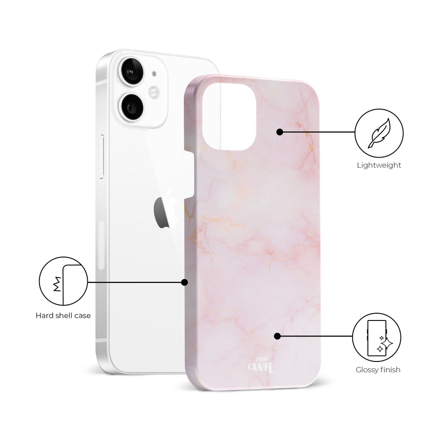 xoxo Wildhearts - Marble Dusty Pink - iPhone 11