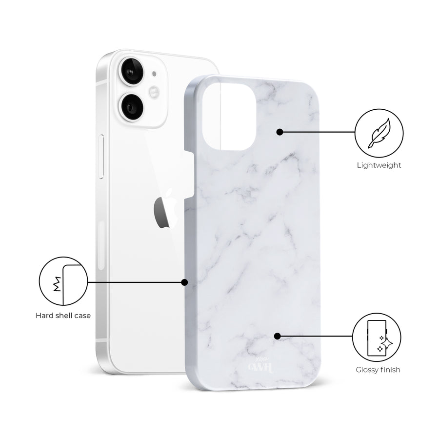 xoxo Wildhearts - Marble White Lies - iPhone 11