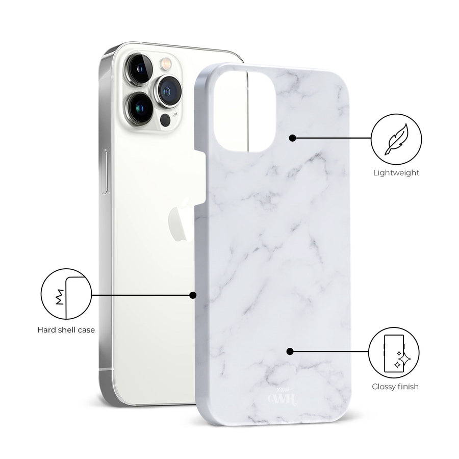 xoxo Wildhearts - Marble White Lies - iPhone 11 Pro