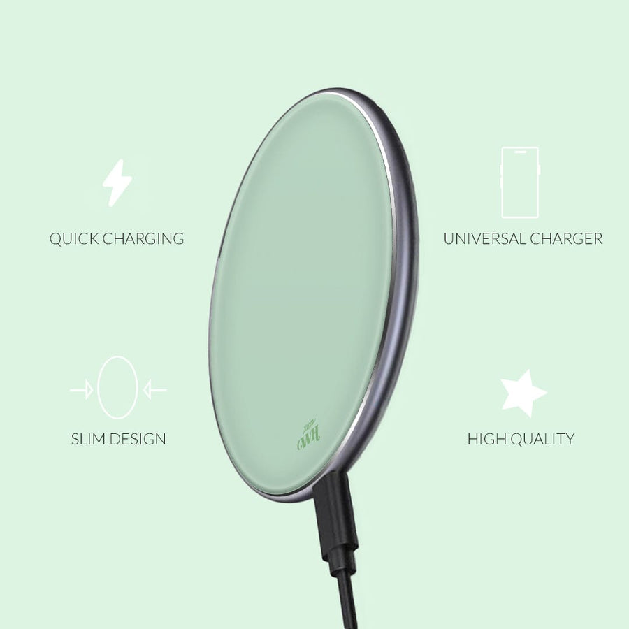 Personalised Wireless Charger - Green