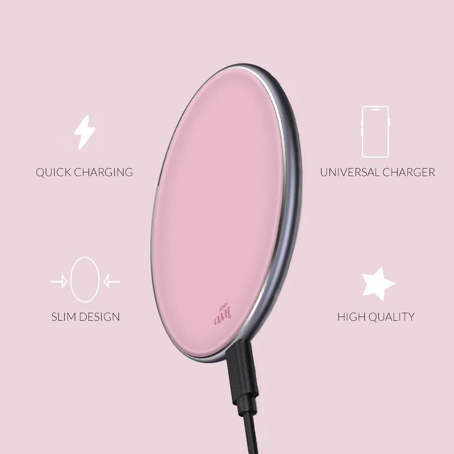 Customized Wireless Charger - Pink