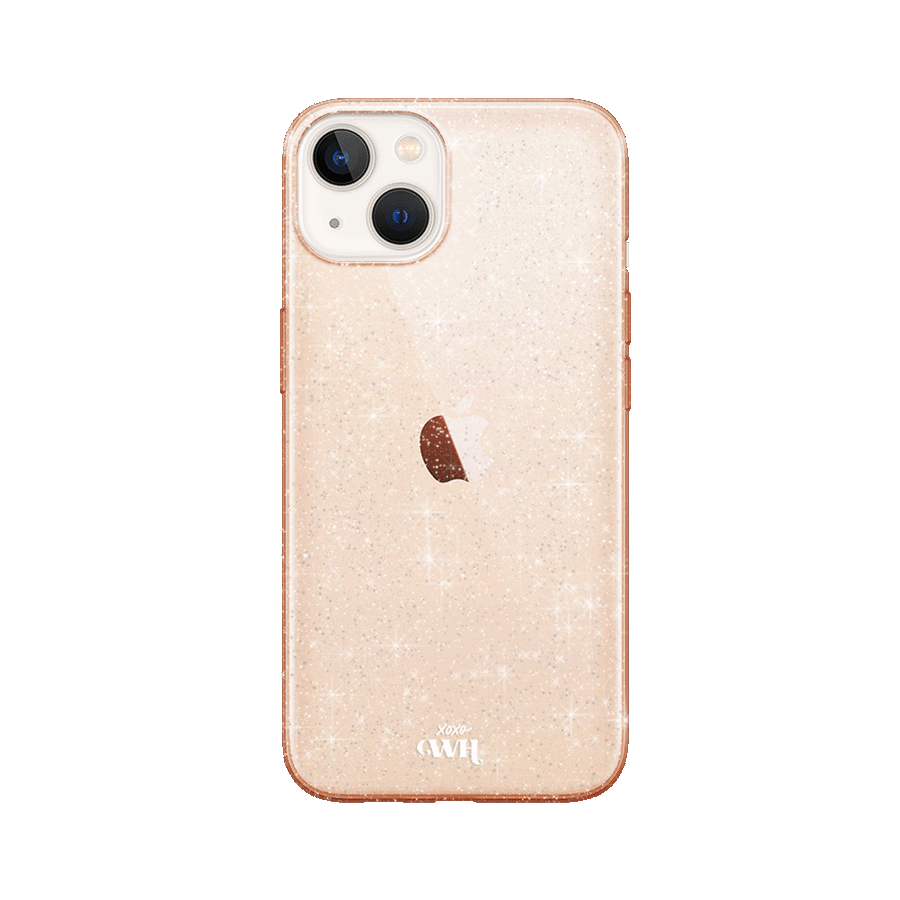 xoxo Wildhearts - Sparkle Away Gold personalized - iPhone 13 Mini