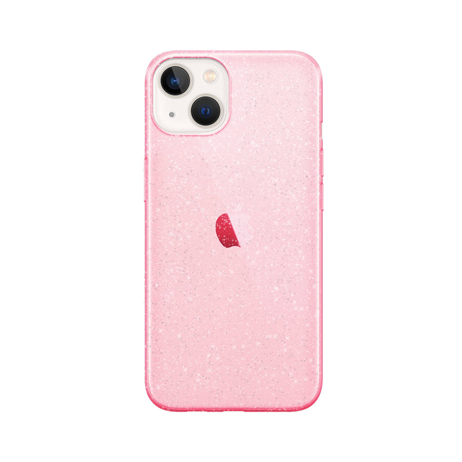 Sparkle Away Pink Personalized - iPhone 14 Plus