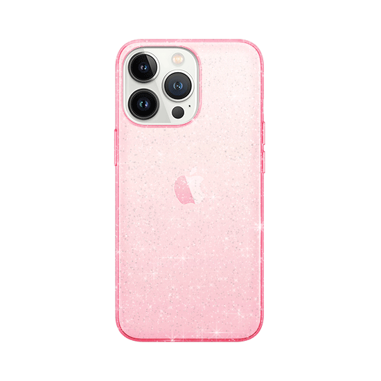 Sparkle Away Pink Personalized - iPhone 14 Pro