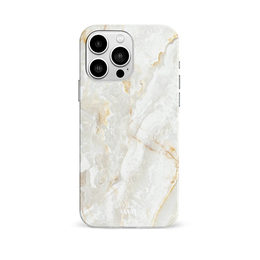 xoxo Wildhearts - Marble Off Whites - iPhone 13 Pro Max